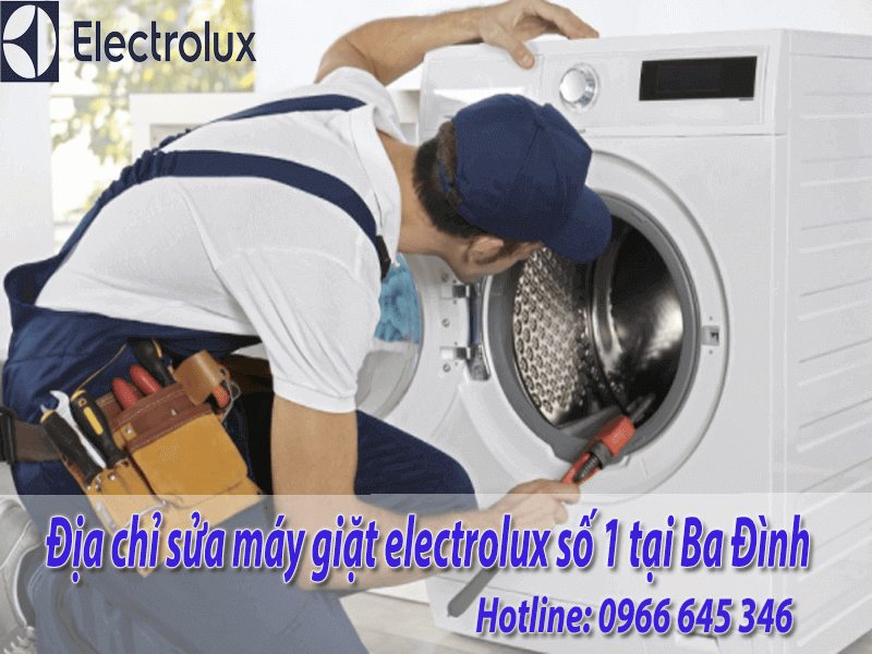 Sửa máy giặt electrolux tai Ba Đình