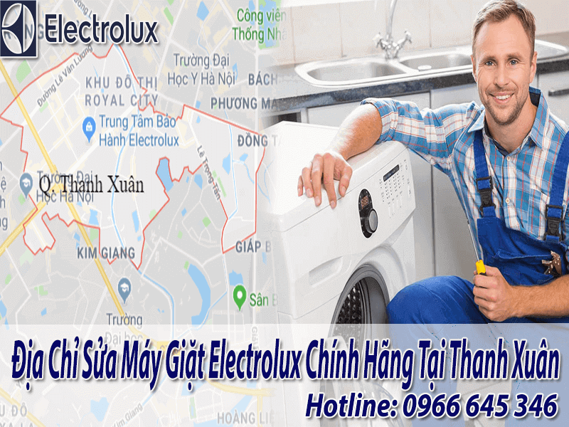 sửa máy giặt electrolux tại Thanh Xuân 